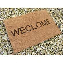 FastCraft STILL GAME INSPIRED MISSPELLED WECLOME WELCOME DOOR MAT 60x40 Cm COIR DOORMAT INDOOR FLOOR ENTRANCE RUG NOVELTY PRESENT HOUSE WARMING GIFT - As Pic - View 3