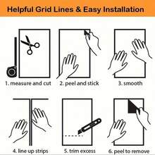 1 Roll Of Grey Cement Crack Self-Adhesive Wallpaper, Industrial Style Concrete Waterproof Removable Sticker, Suitable For Living Room, Kitchen, Bedroom, Bathroom Background Wall, Cabinet Countertop, Home Decoration Wall Panel, Furniture Renovation, Diy Tear Off Wallpaper, 40cm * 500/300/100cm - Dark Grey - View 10