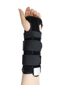 Carpal Tunnel Syndrome Wrist Brace (Left Or Right Hand) - Arm Compression Hand Support Brace - Adjustable Night Wrist Support Brace For Men And Women - Black - View 9