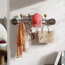 3个装吸盘式水槽支架，浴室洗手盆挂钩，厨房卫生间收纳架，木纹免打孔置物架 - 彩色 - 查看 7