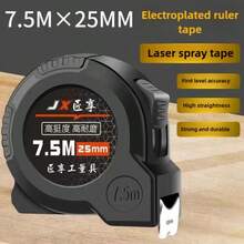 3M/5M/7.5M/10M Tape Measure Retractable Thickened Wear-Resistant Steel Measuring Tape Household Measuring Tools - Black - View 11