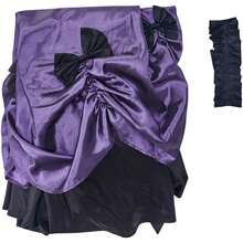 Women's Southern Belle Dress Civil War Southern Belle Ball Gown Gothic Victorian Rococo Dress Costume - 紫色 - 查看 6