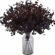 Bukiet sztucznych kwiatów 1/6 szt., gipsówka, dekoracja ślubna, dekoracja wazonu do domu, jadalnia, sypialnia, wystrój łazienki, walentynki, wystrój noworoczny, kompozycja kwiatowa do ogrodu, rekwizyt fotograficzny, kompozycja kwiatowa na parapet, prezent na walentynki, dekoracja ogrodu, rośliny ogrodowe, ogrodnictwo, sztuczne kwiaty