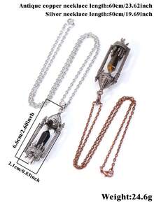 1pc Crystal Rocket Launcher Necklace Natural Stone Pendant For Women Men DIY Amethyst Rose Quartz Agate Pendant Jewelry H815 - Necklace - View 6