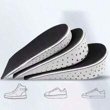 1 Pair Breathable Sponge Insole Heel Pad, Unisex Invisible Half Insole