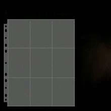 50个/包，共900个A4 11孔活页夹补充装，通用3英寸收藏套，9格双面明信片/卡片夹，返校用品 - 無色 - 查看 5