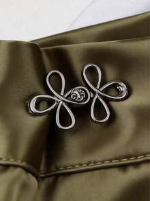 Adjustable Lucky Knot Denim Belt - Seamless Buckle, Reusable Metal Waist Adjuster, Multiple Colors Available, Cheongsam Buckle, Easily Solves Loose Waist Issue For Jeans And Casual Pants, Suitable For All Ages And Genders, The Ideal Choice For Fashion Enthusiasts Seeking Easy Waist Adjustment. - Multicolor - View 11
