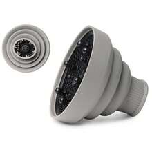 1 đầu khuếch tán máy sấy tóc silicon đa năng, có thể gập lại và di động, thích hợp cho tóc xoăn/gợn sóng khi đi du lịch, nhẹ và có thể gập lại, phù hợp với tóc có đường kính từ 1,57-1,99 inch. - Nhiều màu - Xem 16