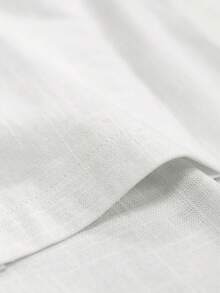 Men's Linen Casual Tank Top | Elegant Design | Essential For Summer | Easy To Match, Showcase Your Style - White - View 4