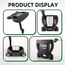 WUDAY Right-Handed Golf Putter - Ergonomic Grip, Weighted Face/Toe/Heel System, Cast Head For Enhanced Stability - Suitable For Slow/Fast Swing Speeds - Suitable For All Skill Levels And Course Conditions - Black - View 7