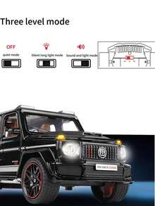 1pc Car Model, Made Of Alloy With Painted Finish, Realistic Design, Equipped With Sound And Light Effects, Doors Can Be Opened, Includes A Display Stand, Suitable For Bedroom Or Living Room, An Ideal Gift For Children On Holidays Or Birthdays.(The Perfect Ideal Gift For Your Boyfriend On Valentine's Day) - Nhiều màu - Xem 9