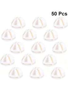 EstiloTendenciaEXCEART Conectores De PláStico Para Armarios Modulares - 50 Piezas De CombinacióN Para Organizador De Rejilla De Alambre FáCil InstalacióN Y ReconfiguracióNCalidad PremiumVersióN Mejorada - blanco - Ver 3