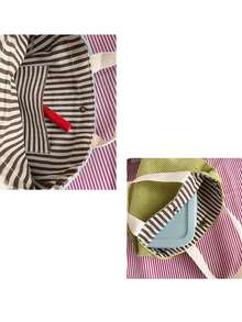 Customizable Tote Bag, Women's Large Capacity Corduroy Tote Bag, Portable Lunch Bag, Student Bento Box, Customizable With Name And Text, Personalized Picnic Bag, Suitable For School, Commuting And Travel Picnics, Storage Bag, Ideal Gift For Her, Girlfriend, Boyfriend, Friend, Valentine's Day, Bridesmaid, Wedding, Birthday, Mother's Day, New Year, Ramadan - Multicolor - View 8