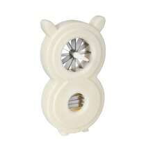 1pc Kitchen Onion Slicer, Scallion Shredder, Vegetable Cutter, Multifunctional Chopping Tool - White - View 6