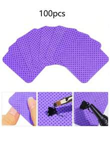 1000/400 Piece Gel Nail Polish Remover Wipes Cleaning Paper Pad, Lint Free Remover Wipes, Cleaning Paper Pad, Wholesale Cosmetics Tools, Cleanser, Nail Polish, Nail Polish Remover, Lint Free Wipes, Cleanser, Paper Pad - Purple - View 7