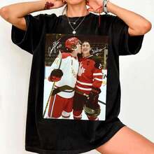 Hollannov Hockey Shirt, Connor Storrie Rozanov, Ilya Rozanov Sweatshirt, Arkham Fans, Queer Hockey Fan Shirt - 黑色 - 查看 6