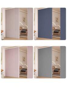 1件装可折叠窗帘隔断（不含杆），四季皆宜的装饰挂布，适用于房间隔断、出租房、卧室、客厅等场景，高端设计