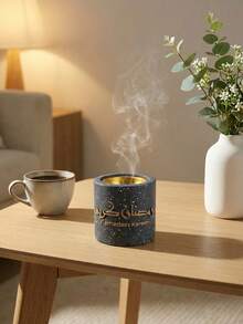 1件/套创意极简树脂黑白月牙形香炉，中东四季家用空气净化香炉，阿拉伯字母香夹/冰夹，适用于瑜伽室、按摩室、冥想室、头发和衣物、办公室和卧室，四季皆宜 - 彩色 - 查看 17