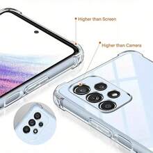 This Transparent Anti-Drop Phone Case Is Compatible With A Variety Of Models, Including Air/17/17Pro/17ProMax/16/15/14/13/12/11/X/XS/XR, As Well As Galaxy J5 Pro (2017), J5 Pro, J4+, J6, M56, M16, M53 5G, M33 5G, J7 Prime, J5 Prime, J4, J6+, J7 (2017), J8, And Galaxy. This Phone Case Is Designed With Anti-Drop And Shock-Resistant Features To Protect Your Phone From Falls And Other Impacts. - Clear - View 4