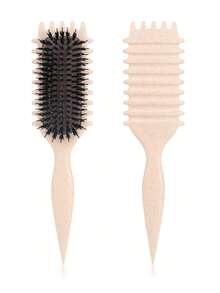 2035 Curl Define Brush Curling Hair Styling Comb - Unisex, Easily Comb And Create Perfect Curls For 2A To 4C Hair Types, Reduces Frizz, Suitable For Wet Or Dry Hair, Hair Styling Kit For Barber Salon Beauty Travel Essential Hair Products,Hair Cares,Hair Accessories - Multicolor - View 23
