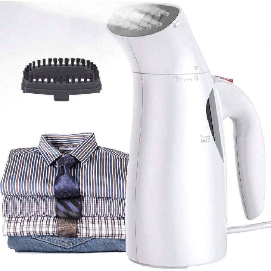 1800W Plancha a Vapor Portátil, Tanque de Agua de 240ml, Vaporizador de Mano para Ropa Apto para Prenda y Tela Delicada, con Placa de Cerámica de Calentamiento Rápido Hogar y Viaje,37562856 - Multicolor - Ver 1