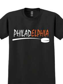 Unique City Series Support Philadelphia T Shirt DS2 Men's Sizes Small Thru 2XL Available Free Shipping !! - màu đen - Xem 1