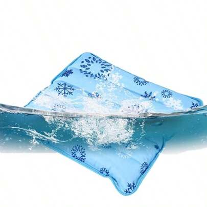 FIAN Almohada fresca Cojín fresco Bolsas de hielo de gel reutilizables con polvo de cristal de hielo Cojín del colchón de enfriamiento de verano Cojín del asiento extraíble 36 * 36CM-3#