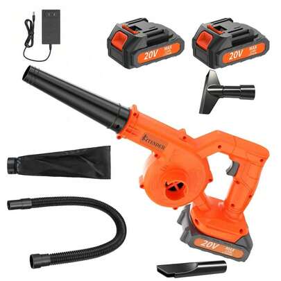 Cordless Leaf Blower Portable Powerful Airflow Lightweight,6 Speed Powerful Leaf Blowers For Garden, Patio