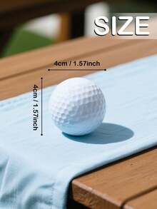 1pc Custom Text Golf Ball - Personalized Golf Balls With Your Text, Father's Day Gift, Unique & Memorable Gifts For Golf Enthusiasts, Golf Lover Gift | Perfect Memory Reel Gifts For Dad, Boyfriend, Family, Friends | Best For Birthdays, New Year, Valentine's Day, Mother's Day, Father's Day, Celebrations, Gift For Him, Gift For Her,Stylish,Fashion,Hipster,Casual,Minimal Chic,Personalized,Customized,Custom,Unique,Guy Costumes,Capsule Wardrobe,Men Basic/Street Style,Ideal Gifts For Him,Boyfriend,Family,Friends,For Birthdays,For Vacation/Holiday,For School/Competition,For Sports/Climbing,Chic Autumn,T-Shirt With A Custom Printed Slogan - Style 2 - View 5