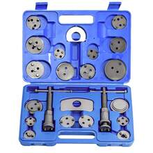 24pc Brake Caliper Compression Tool Set, Heavy Duty Brake Piston Compressor Tool And Wind Back Tool Kit For Brake Pad Replacement, Universal Disc Brake Caliper Tool Set With Blue Case - Blue - View 2
