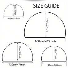 1pc Luxury & Golden Greek Key Pattern Half-Circle Door Mat - Non-Slip Rubber Backing, Machine Washable Polyester Fiber Rectangular Mat, Elegant Home Office Entrance Mat For Indoor/Outdoor Use, Indoor Outdoor Mat | Elegant Door Mat | Durable Door Mat - 1件-Y-15.7*23.6吋/40*60厘米 - 查看 4