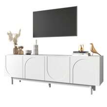 Television Stands & Entertainment Centers - White - View 9