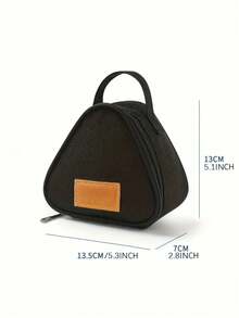 Insulated Lunch Box Tote Bag, Reusable For Students, Thick Aluminum Foil Insulation - Multicolor - View 8