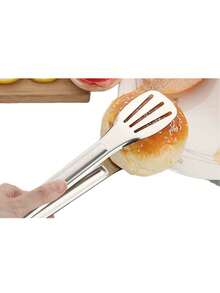 不锈钢三线食物夹，耐热食物夹，家用，烧烤，面包夹，牛排夹，自助餐，烤肉夹。 - 彩色 - 查看 6