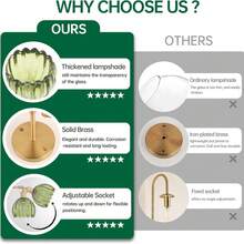 2 Pack Crystal Wall Lamp – Modern Simple Design For Corridor, Entrance & Bedroom - 2-pack - View 8