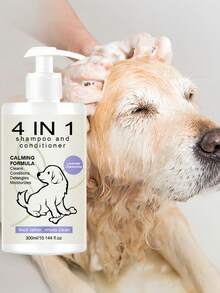 Pet-Specific Bath Shampoo With All-In-One Care And Maintenance Features Deeply Cleanses, Moisturizes And Nourishes, Unclogs, Eliminates Odors And Leaves A Lasting Fragrance