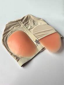 Butt Lifting Seamless Panties For Women, Peach Pad Enhances Buttocks And Hips, Natural Look - Apricot - View 3