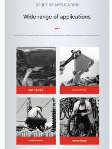 3-17mm Multi-Function Adjustable Wrench, Men's Tool - Multicolor - View 3