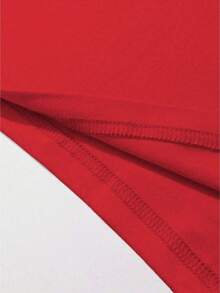 Can't Today I'm Swamped Meme Funny Shirt Cant Today Im Swamped Funny Meme Graphic Tee,Casual Print,Comfortable And Versatile,Letter Pattern Pure Cotton 220g Printed T-Shirt - 紅色 - 查看 5