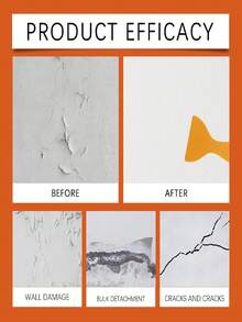 jakehoe 1 Pc/100g/Wall Repair Paste/Wall Hole Peeling Repair Paste Cracked Nail Hole Wall Repair Agent, The Best Gift For Friends And Family, (New And Old Models Shipped Randomly) - one-size - View 3