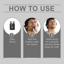 Cool Inhaler  Stick Better Breathing + Natural Focus | Cool Refreshing Sensation - Balm - Xem 7