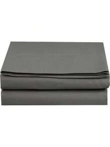 EstiloSáBana Bajera De Lujo- Alta Calidad, Elegante, CóModa, Sin Arrugas, 1500 Hilos, Calidad Egipcia, Gris, Doble, 1VersióN Mejorada - gris - Ver 3