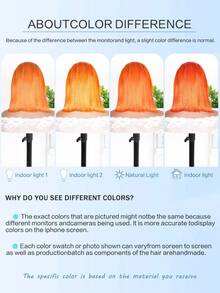 8-16inch 180% Density Put On&Go 350 Ginger Lace Front Wig Bobs Human Blended Hair Lace Frontal Wigs Straight Lace Front Wigs 13X4 Lace Frontal Wig(Blended Wigs-A Mix Of Human Blended Hair And Synthetic)Wigs Human Blended Hair/Women's Human Blended Hair Wig/Human Blended Hair Lace Front Wigs/Wigs Glueless/Bleached Knots/Pre Plucked/Lace Wig/Gifts For Her / Gifts For Him/Romantic Gift/Love Gift/Couple Gift/Valentine Present - S350 - View 9