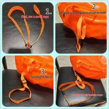 Floating Ball For Swimming & Water Sports | Waterproof Storage Pouch With Buoyancy | High Visibility Dual Air Chambers & Bright Indicator Design | Multifunctional Floating Gear For Open Water Swimming, Outdoor Water Activities & Personal Item Protection, Made Of Durable PVC With Quick Inflation Valve, Dry Compartment For Storing Phone, Keys Etc., Leak-Proof & Adjustable Strap System For Rivers, Lakes, Seas & More - Visible Flotation, Portable Storage, Fast Inflation - Multicolor - View 11