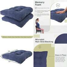 Seat Cushions & Backrest Pillows - Multicolor - View 1