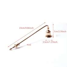 多色金属烛台 - 优雅手柄设计，轻松熄灭火焰，节日家居装饰礼品，适用于圣诞节、情人节、生日和感恩节，节日配件 | 精致风格 | 坚固耐用 - 彩色 - 查看 11