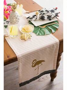 Table Mat - Golden Flamingo - View 5