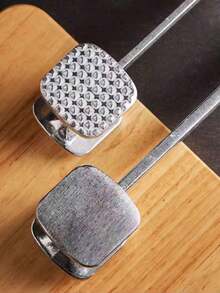 1pc Zinc Alloy Meat Tenderizer, Double-Sided Meat Mallet, Steak Pounder, Meat Tenderizer Tool For Home Kitchen - Multicolor - View 10