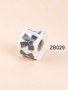 500pcs/Roll Pink And Black Bow Pattern Stickers,16pcs Pattern Office Stationery Decorative Label Stickers, Valentine's Day And Mother's Day Gift Decoration Stickers