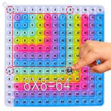 12*12 Silicone Math Learning Board, Fun STEM Stress Relief Toy, Children's Multiplication Game, Interesting Math Game, No Need To Memorize Multiplication Table - Multicolor - View 11